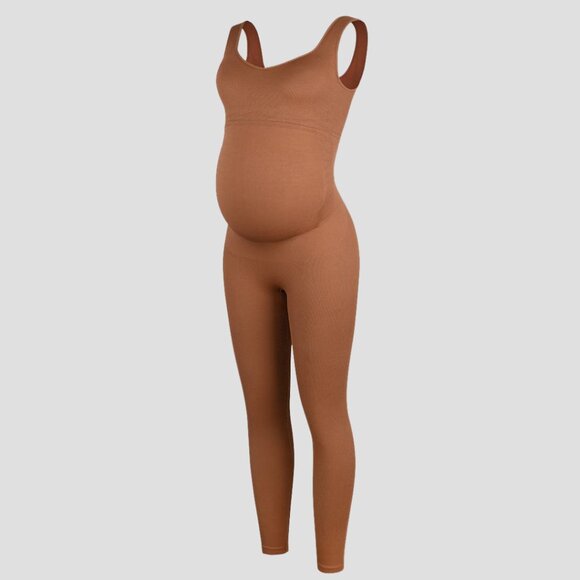 BodyFlexx Maternity Catsuit Jumpsuit | Back Support | Padded Breast Support - Picture 9 of 12